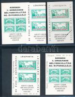 1998 Aero-Szeged 5 klf karton emlékív, közte tévnyomat