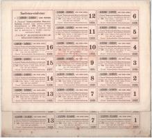 Budapest 1923. "'Taurus' Huskereskedelmi Részvénytársaság" huszonöt részvénye eg...