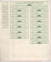 Budapest 1926. "Budapesti Központi Általános Tejcsarnok Részvénytársaság" részvénye 10P-rő...