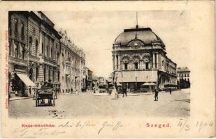 1904 Szeged, Kass kávéház. Bartos Lipót kiadása (fl)