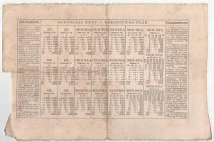 Budapest 1888. "Magyarországi Jószív-Egyesület" sorsjegykölcsön 2Ft-ról, szárazpecséttel, ...