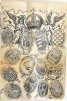 [Koller József (1703-1766)]: Cerographia Hungariae, seu Notitia de insignibus, et sigillis regni Mar...