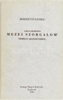 Berzsenyi Dániel: A magyarországi mezei szorgalom némelly akadályairol. Kaposvár, 1991, Somogy Megyei Könyvtár. Kiadói papírkötés. Számozott (901./1000) példány.