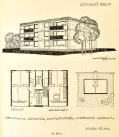 Vegyes családi házakkal kapcsolatos építészeti könyvtétel, 4 db: 

Hervay - Sajó: Családiház építé...