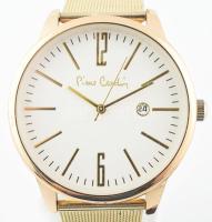 Pierre Cardin kvarc férfi karóra 40 mm eredeti dobozában, fém szíjjal