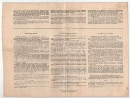 Budapest 1906. "A Magyar Jelzálog-Hitelbank Nyeremény-Kötvénye" "A" és "B&q...