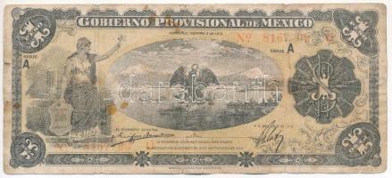 Mexikó / Gobiernói Ideiglenes Kormány / Veracruz 1915. 1P T:VG Mexico / Gobierno Provisional de México / Veracruz 1915. 1 Peso C:VG Krause P#S701