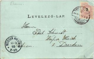 1898 (Vorläufer) Nagyszeben, Hermannstadt, Sibiu; Der grosse Ring / piac. G. A. Seraphin kiadása / m...