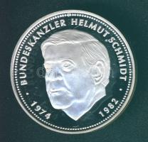 Németország 1993. "Helmut Schmidt szövetségi kancellár" ffm emlékérem T:PP