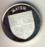 Németország DN "St. Clemenskirche - Mayen" Ag 8,1g emlékérem T:PP