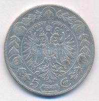 Ausztria 1900. 5K Ag "Ferenc József" T:F
Austria 1900. 5 Corona Ag "Franz Joseph&quo...