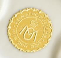 Metzler & Ortloff porcelán porcelán csizmás fiú. Kézzel festett, jelzett, hibátlan, m: 9,5 cm