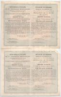 1925. Budapest "Magyar Királyság 5%-kal kamatozó Járadékkölcsön Államadóssági Kötvény" 500...