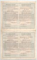 Budapest 1925. "Magyar Királyság 5%-kal kamatozó Járadékkölcsön Államadóssági Kötvény" 500...