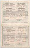 Budapest 1925. "Magyar Királyság 5%-kal kamatozó Járadékkölcsön Államadóssági Kötvény" 500...