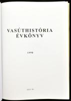 Vasúthistória évkönyv 1998. Főszerk.: Dr. Kerkápoly Endre. Szerk.: Mezei István. Bp., 1998, MÁV. Fek...