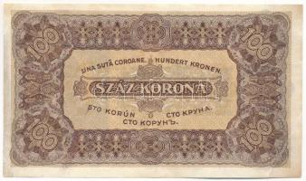 1923. 100K "Magyar Pénzjegynyomda Rt." nyomdahely jelöléssel T:F apró szakadás, folt
Adam...