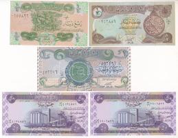 Irak 1992. 1D + 1993. 1/4D + 1/2D + 2003. 50D (2x) T:UNC,AU Iraq 1992. 1 Dinar + 1993. 1/4 Dinar + 1/2 Dinar + 2003. 50 Dinars (2x) C:UNC,AU