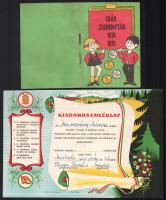 1974-1975 Diák zsebnaptár és kisdobos emléklap