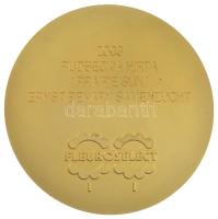 Németország 2003. "Fleuroselect" kétoldalas fém emlékérem, hátoldalán gravírozással (60mm)...