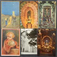Kb. 200 db MODERN vallási motívum képeslap / Cca. 200 modern religious motive postcards