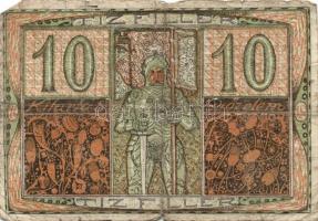 Sopron 1918. 10f, 50f T:III,III/IV