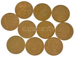 Lengyelország 2012-2014. 2Zl Cu-Zn-Al forgalmi emlékérmék, vegyes témákban (10xklf) T:AU,XF Poland 2...