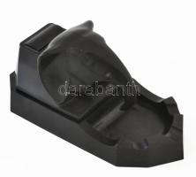 Art deco elefántos cigarettakínáló, bakelit, jelzés nélkül, 20x9x10 cm