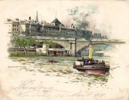 1899 London Somerset house litho (Rb)