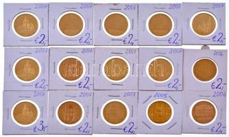 Lengyelország 2006-2008. 2Zl Cu-Zn-Al "Lengyelország történelmi városai" sorozat (16x, ebb...