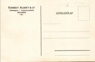 1919 Schmidt Albert & Co. budapesti cukorgyár reklám / Hungarian sugar factory advertisement (EK...