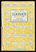 Herczeg Ferenc: Mikszáth almanach az 1921-ik évre. Bp., Singer és Wolfner. Kiadói kartonált kötés, gerinc sérült, kopottas állapotban.