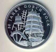 Németország 2008. "Gorch Fock" Ag 10,5g emlékérem T:PP