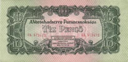 1944. 10P "V.H." (3x) egymásutáni sorszámmal T:I