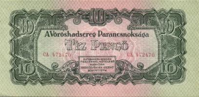 1944. 10P "V.H." (3x) egymásutáni sorszámmal T:I