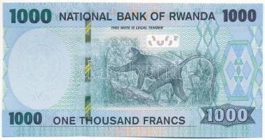 Ruanda 2019. 1000Fr T:UNC Rwanda 2019. 1000 Francs C:UNC