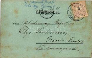 1899 (Vorläufer) Nagykikinda, Kikinda; Ferenc József tér, piac, üzlet. Pick Testvérek kiadása / squa...