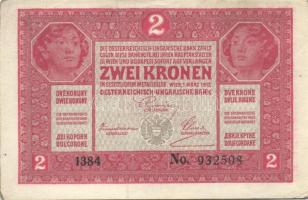 1917. 2K (3x) egymásutáni, ill. közel eső sorszámokkal T:II+ sarokhiba, egyébként I