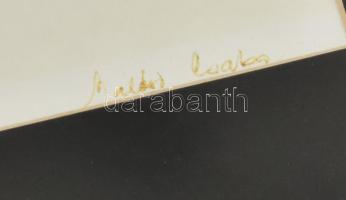 Olvashatatlan jelzéssel (Balázs Csaba?): Gémeskút. Nyomat, papír. Üvegezett fakeretben. 18,5x26,5 cm