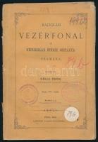 Dölle Ödön: Rajzolási vezérfonal a népiskolák ötödik osztálya számára. Pest, 1873, Lauffer Vilmos. Kiadói papírkötés, kopottas állapotban.