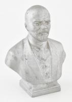 Lenin büszt. Fém öntvény, jelzés nélkül, m: 21 cm