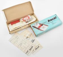 Vintage csehszlovák motorcsónak makett, összeállítható retro műanyag modell, részben újszerű állapot...