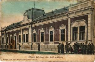 1906 Óbecse, Stari Becej; Belvárosi római katolikus plébánia. Lévai Lajos kiadása / Catholic parish (r)