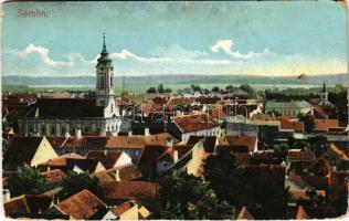 1912 Zimony, Semlin, Zemun; látkép / general view (EM)