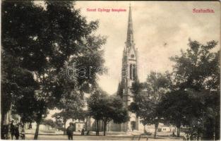 1909 Szabadka, Subotica; Szent György templom. Vig Zsigm. Sándor kiadása / church (EK)