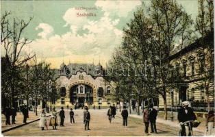 1907 Szabadka, Subotica; Raichl (Raichle) szecessziós palota. Vig Zsigm. Sándor kiadása / Art Nouveau style palace (EK)