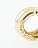 Arany (Au) 14K pancer karkötő, jelzett, h: 19,5 cm, nettó: 12,5 g