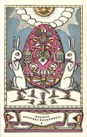 Easter s: Kozma, Kner Izidor postcard