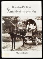 Domonkos Pál Péter: A moldvai magyarság. Bp, 1987, Magvető. Ötödik, átdolgozott kiadás. Kiadói egészvászon kötésben, kiadói papír védőborítóban, volt könyvtári példány.