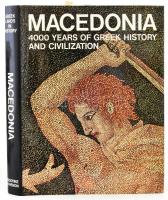 Macedonia. 4000 years of greek history and civilization. Greek lands in history. Szerk.: M. B. Sakellariou. Athen, 1993., Ekdotike Athenon S. A. Angol nyelven. Gazdag képanyaggal illusztrált. Kiadói egészműbőr-kötés, kiadói papír védőborítóban.